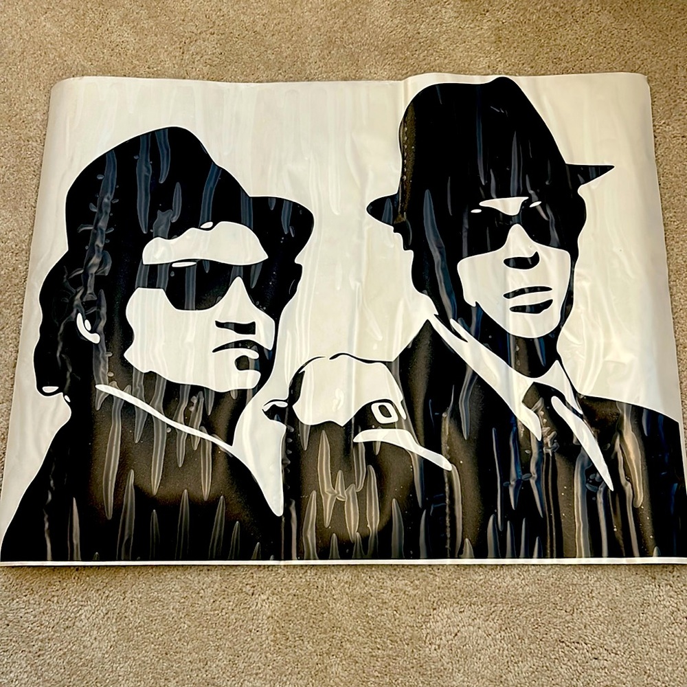 Blues Brothers wall sticker